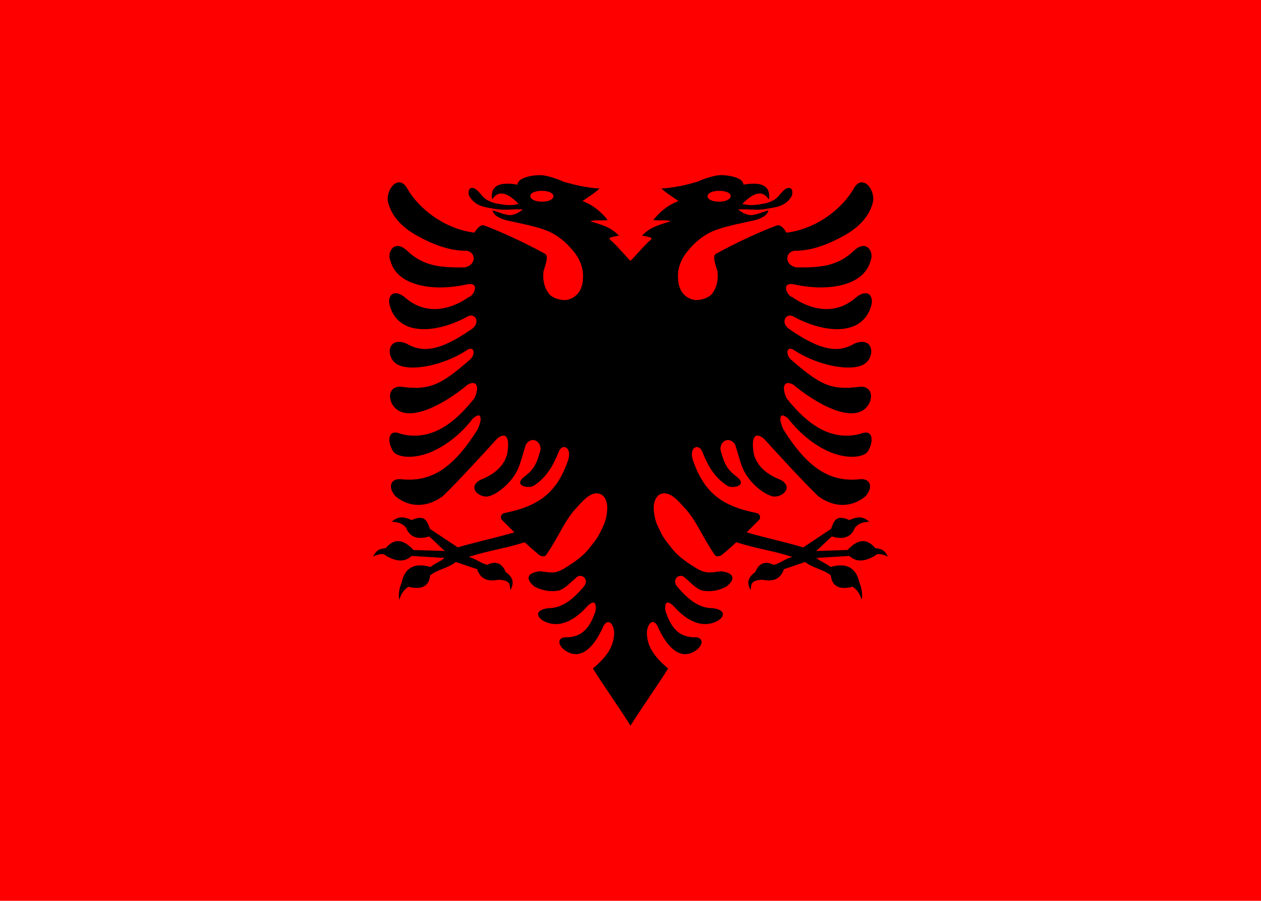 Albania Flag